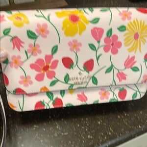 Kate Spade Multicolor Floral Clutch
